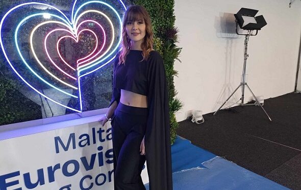 ESC COVERS INTERVIEW WITH EMMELIE DE FOREST AT SEMI FINAL 2 IN MALTA