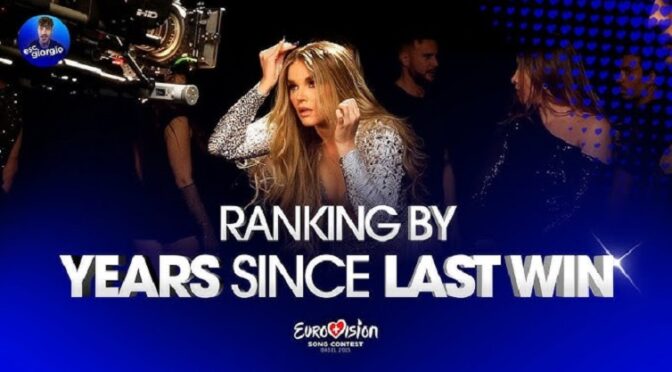 EUROVISION 2025 ENTRIES RANKED BY THEIR LAST VICTORY