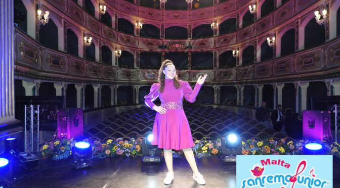 Gaia Gambuzza has success on the ‘IBAND’ Talent show in Italy and appears at Malta Sanremo Junior